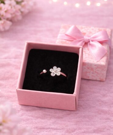 Silver Flora Ring
