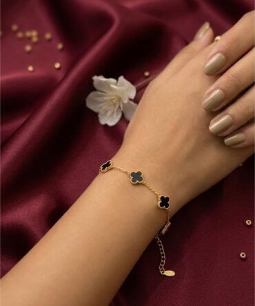 Clover Bracelet - Black