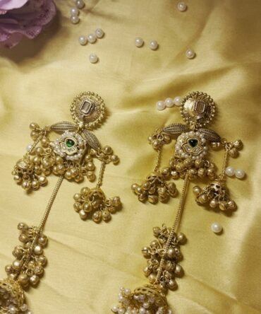 Moti-Ghungroo Kashmiri Jhumka